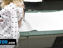 Perv Doctor - Redhead Nurse Helps Nervous Patient Kyler Quinn Re