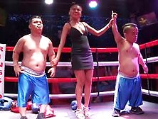 Midget Boxing Fight And Fucking The Asian Ring Girl Afterwards At Home