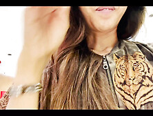 Asian Teen DaringKiara's Birthday Gift: Sneaky Solo Adventure in Mall Dressing Room