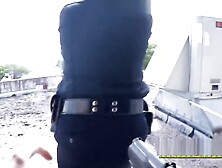 Female cop patrol hunting for BBC