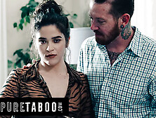 Pure Taboo Extremely Picky Johnny Goodluck Wants Uncomfortable Victoria Voxxx To Look Like His Wife