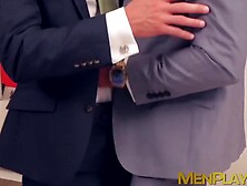 Classy Boss' Office Romance - Hot Latin Stud Fucks His Cowboy Employee