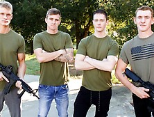 Ryan Jordan & Blake Effortly & Phoenix Rivers & Logan Lane In Active Duty Update - Phoenix River,  Blake Effortly,  Logan Lane & R