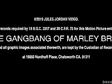 The Gangbang Of Marley Brinx - Exclusive Scene - Julesjordan