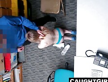 Tiny Tease Caught RedHanded by Big Dick Cop Catarina Petrovs Sizzling Heist