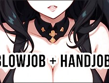Please let me learn how to deep throat your penis [Audio porn,  Bj,  Hand-job,  Deep throat]