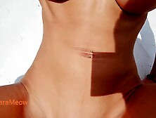 The wench from the bus stop showed melons for cash and not merely, Russian fake taxi