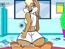 Lola gets drilled in all her holes and creampie multiple orgasms