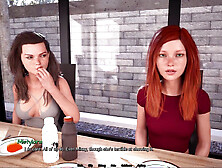 Gorgeous girl with big boobs ready to play in a steamy porn game