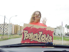 Slut Hitchhiking For Dick