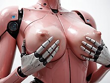 Advanced Sex Robot Let You Use Her And Cum On Her Breasts - Close-Up - Pov - Ai