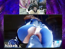 Atom Eve Riding Penis,  Invisible Woman Takes It In The Booty,  Lenience Sucks Shlong With Tracer's Feet,