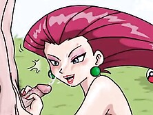 Famous hentai blowjob parody