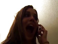 Fucking While Talking On The Phone