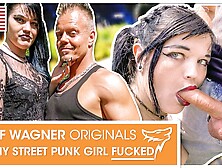 Emo youngster Doreen gets dicked down in PUBLIC! Wolf Wagner Originals