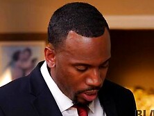 BLACK4K Black man catches boss daughter masturbating and satisfies her