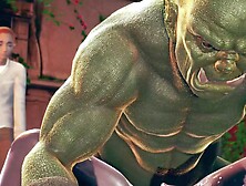 Female knight lose to monster ork - episode. 37