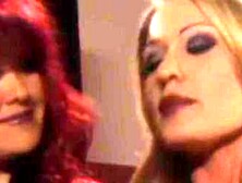 LATEXPASS - Lesbian mistress torments and dildo fucks submissive (Charlotte Louper)
