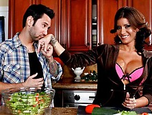 Squeaky Alyiah Stone's cowgirl action