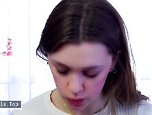 Very pretty skinny brunette webcam teen