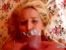 Helena Tied Up On The Bed