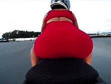 Biker Gal Upskirt Compilation