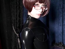 eri kitami latex catsuit