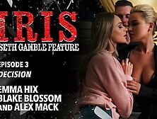 Wicked - Stunning Blondes Emma Hix And Blake Blossom Get Dicked Hard In Threesome