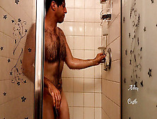 Gym Shower Voyeur,  Penis Size 14Cm,  Shower Voyeur