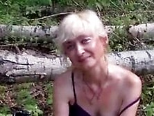 Mature Whore In The Woods