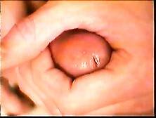 Close Up Cum In Hand,  On Shaft And Balls