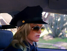 Big boobs police lady wants him to ram her deeper and deeper