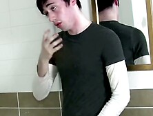 UNBELIEVABLE! Ashley Hawkes SAVAGES His Pubic Hair with EPIC Cum Shower!