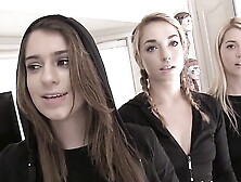 BFFS - Mischievous Girls Caught Stealing From The Neighbors