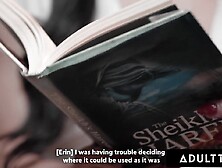 ADULT TIME - T-Hotty Ariel Demure Bangs Seductive PAWG In Public Library Out of Getting Caught!