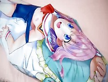 Girl inside dakimakura 2