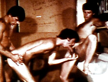 Vintagegayloops Video: Bathroom Threesome