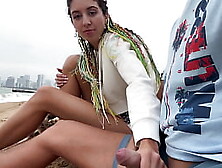 Public Dick Flashing - I see that you are jerking off to me and I want to help you cum!