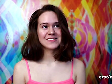 Sexy Babe Masturbates By A Mirror