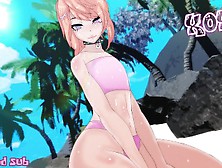 Asmr Rp "hot Beach Day With A Femboy Friend" M4M 18+ Moans Kissing Ear Licks.