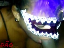 My ebony hotty giving a worthy oral-job.