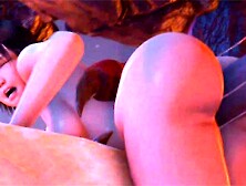 【MMD R-18 SEX DANCE】HELL NAILED INTENSE BUTT-SEX ホットビッグアス [MMD]