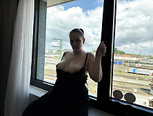 Mega cumming in the hotel penis in the vagina and fingers in the booty I spunk really hard when both holes are stuffed