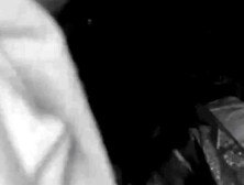 Woman was getting off quietly masterbating under covers.