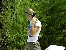 Ideal Teen Stripping and Fingering Taut Vagina