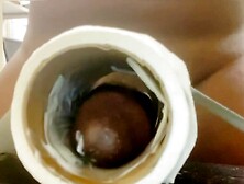 Bbc gets slutty at work and makes pocket without throne room paper roll to Screw ‼‼‼‼