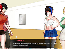 It's game time with this hot porn visual novel featuring big boobs and a harem of animated mommies