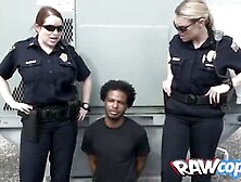 BBW cops love the big cock bribing their huge asses