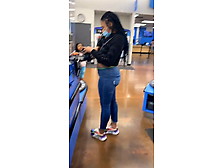 Charming Booty Momma In Walmart