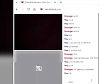 Young petite teen on random chat
